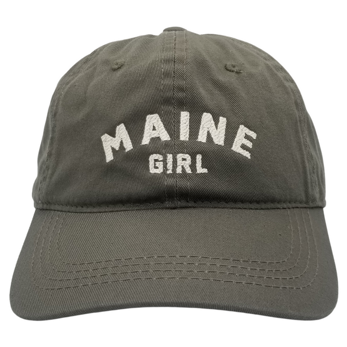 Maine Girl (Adult Size) Twill Hat