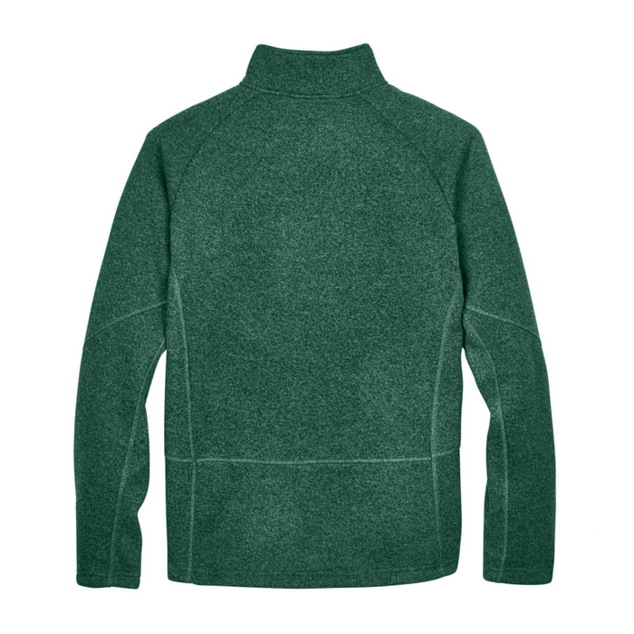 Mens Bristol Sweater Fleece Quarter-Zip Green