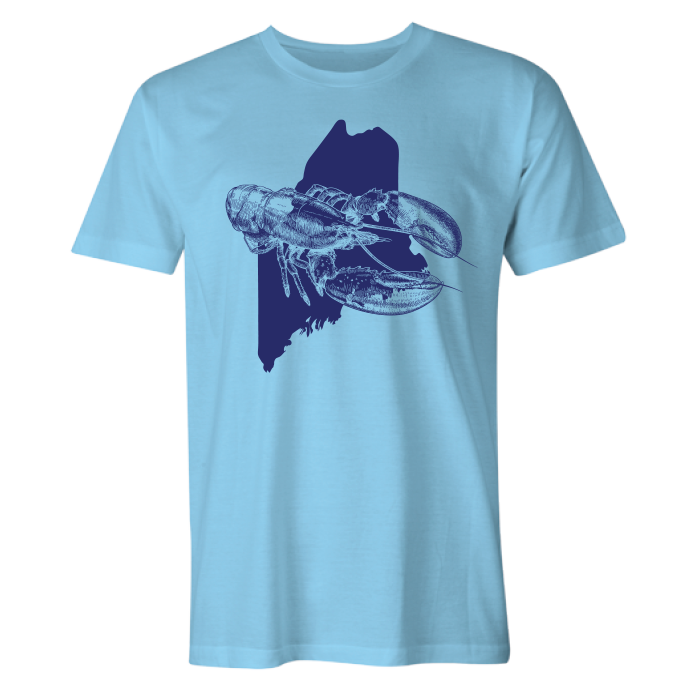 Maine Lobster Sketch T-Shirt