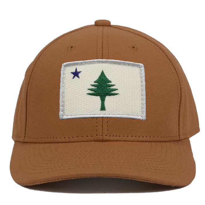 ME Flag Patch Trucker Hat