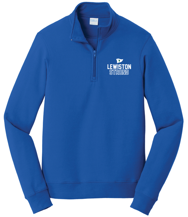 Lewiston Strong Pennant 1/4 Zip Sweatshirt