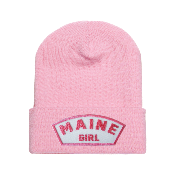 Maine Girl Pink Unlined Knit Beanie