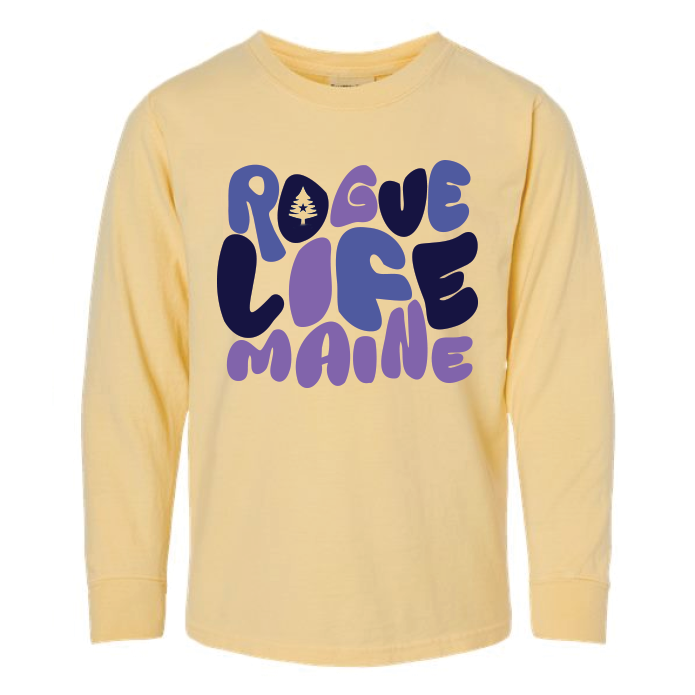 Youth RLM Bubble Letters Long Sleeve T-Shirt