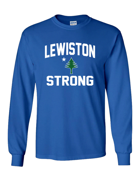 ADULT Lewiston Strong Fundraiser Long Sleeve T-Shirt