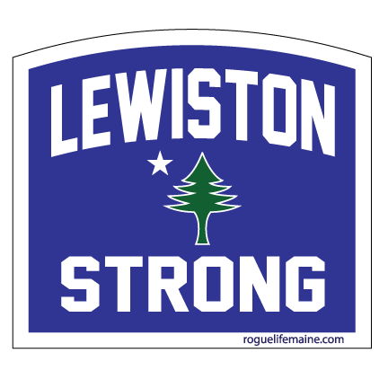 Lewiston Strong Fundraiser Sticker Decal