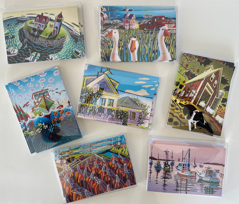 Wade Zahares Maine Artist Greeting Card Sets