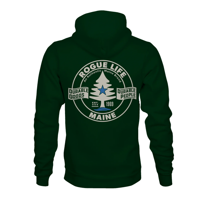 Durable People Forest Green Hoodie