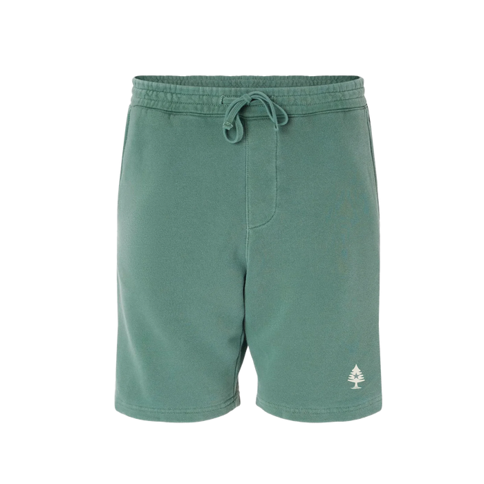 Pigment Dyed Fleece Shorts