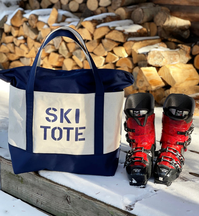 Ski Tote Extra Large Tote Bag
