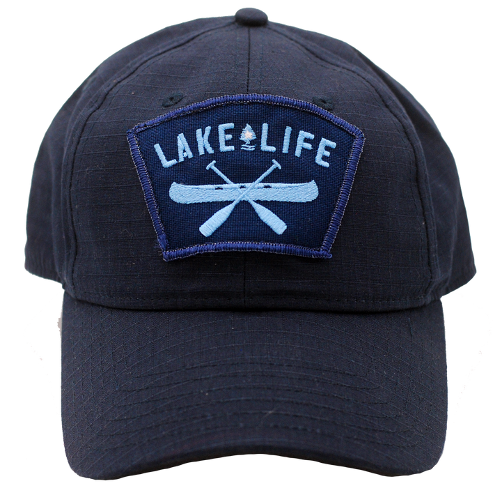 Lake Life Cotton Ripstop Hat - Navy